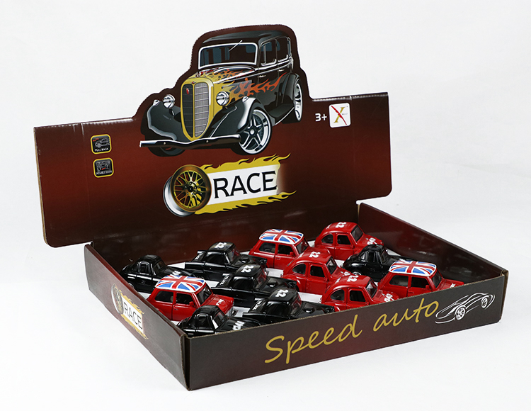 1:32合金回力Q板警车 XL801-12P