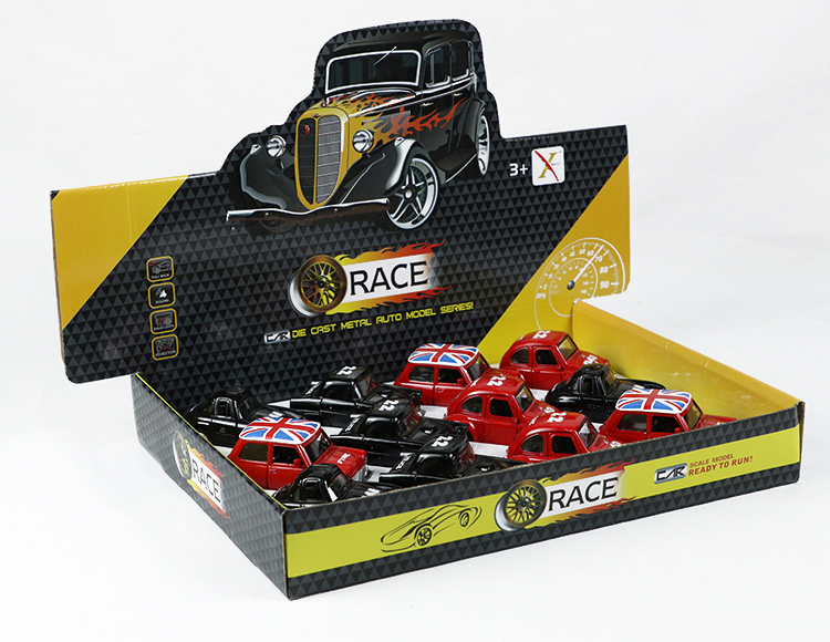 1:32合金回力Q板警车 XL801-12PL