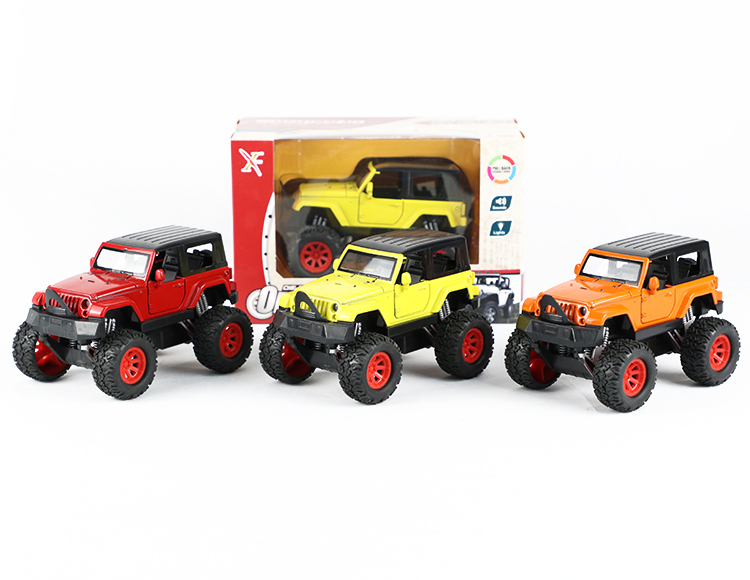 1:32牧马人（有斗）合金回力大轮车 XL80119(BODY)