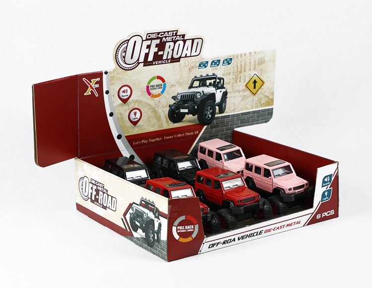 1:32 G65合金回力大轮车 XL80119-6L(G65)