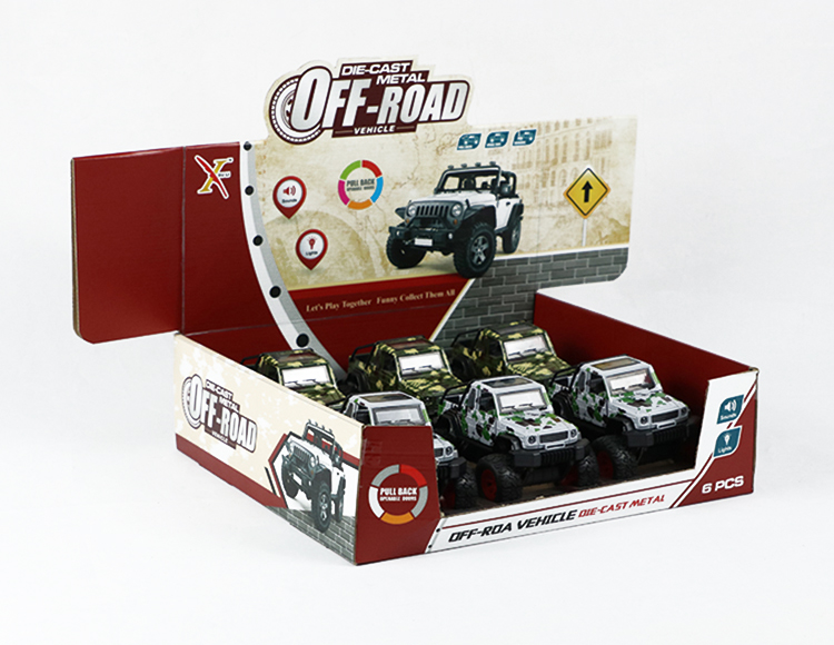 1:32 G63合金回力大轮军车 XL80119-6P(G63)