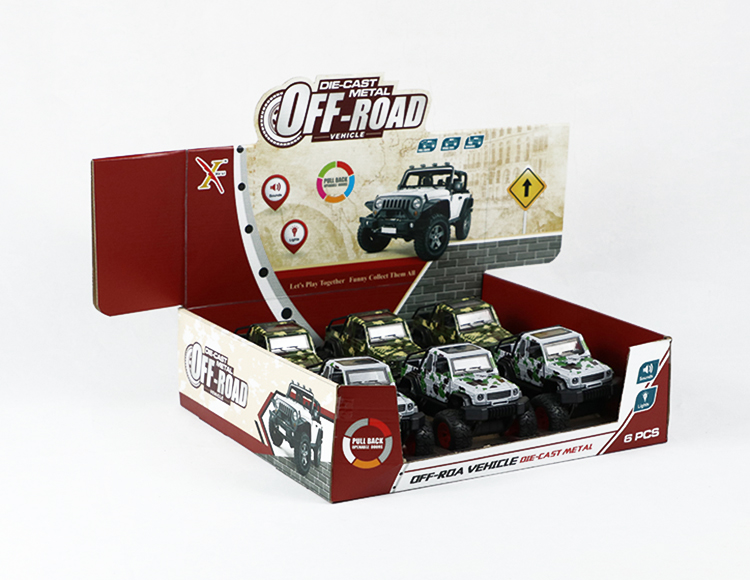 1:32 G63合金回力大轮军车 XL80119-6PL(G63)