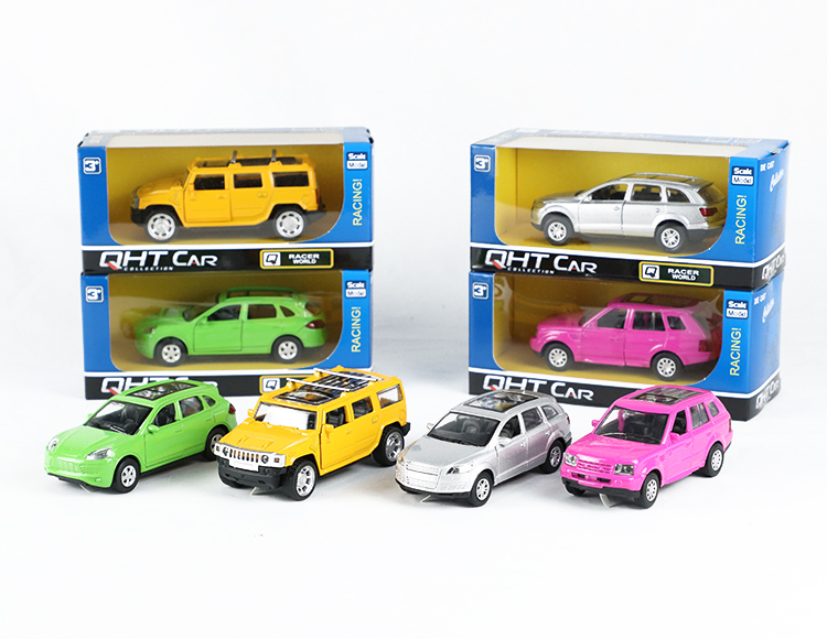 1:39悍马，路虎，Q7，保时捷合金回力跑车 XL80120