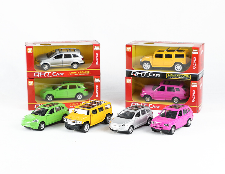 1:39悍马，路虎，Q7，保时捷合金回力跑车 XL80120L