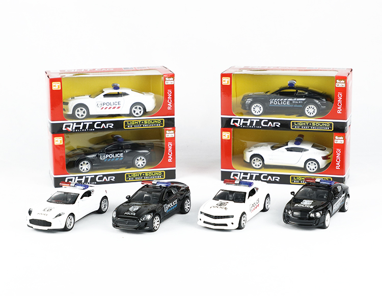 1:33马沙拉帝，阿斯顿马丁，宾利，大黄蜂合金回力警车 XL80121PL