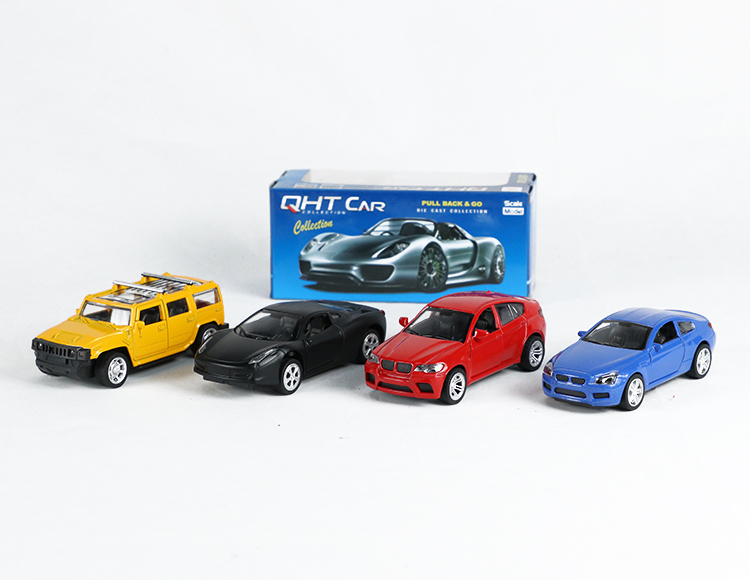 1:32宝马X6，M5，法拉利，悍马，合金回力跑车 XL80122