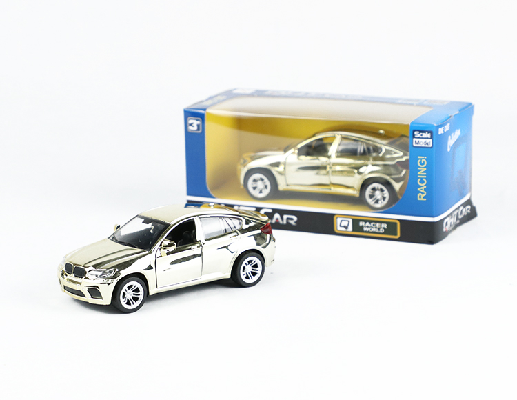 1:32宝马X6.悍马合金回力跑车 XL80122X6