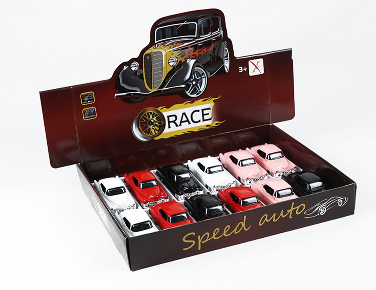 1:32合金回力老爷车跑车 XL80123-12