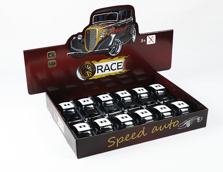 1:32合金回力老爷车警车 XL80124-12P