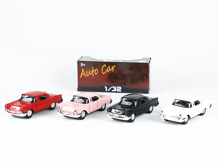 1:32合金回力老爷车跑车 XL80124