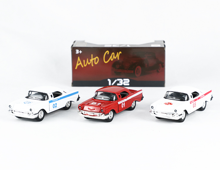 1:32合金回力老爷车俄文消防车 XL80124FF