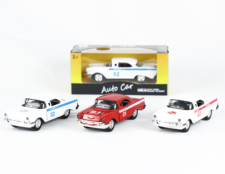 1:32合金回力老爷车俄文消防车 XL80124FFL