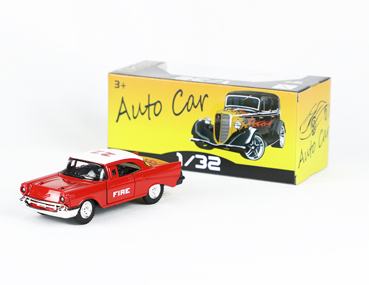 1:32合金回力老爷车消防车 XL80124FL