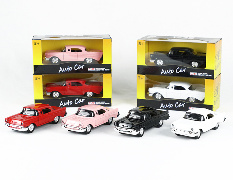 1:32合金回力老爷车跑车 XL80124L