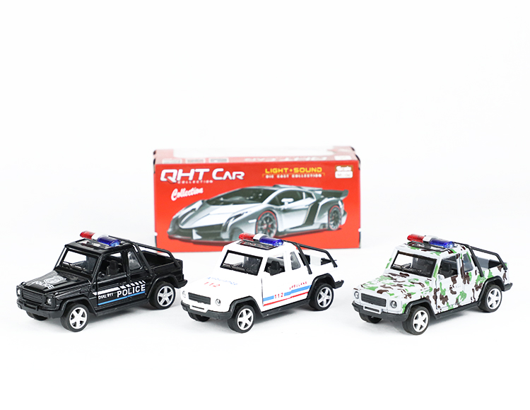 1:32奔驰G63合金回力警车 XL80125PL(G63)