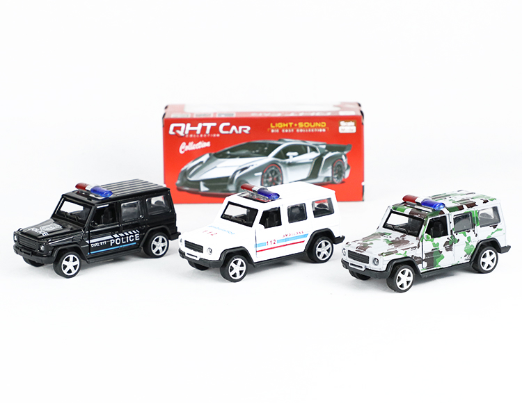 1:32奔驰G65合金回力警车 XL80125PL(G65)