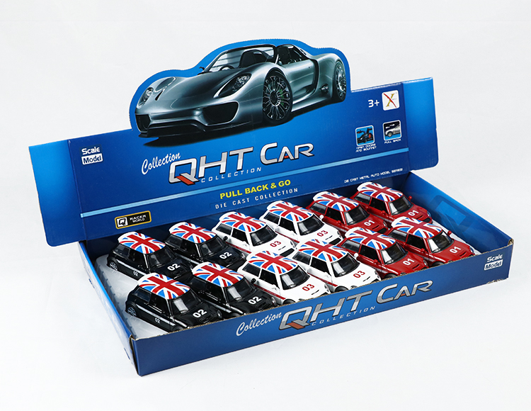 1:32合金回力GT迷你宝马消防车 XL80126-12F