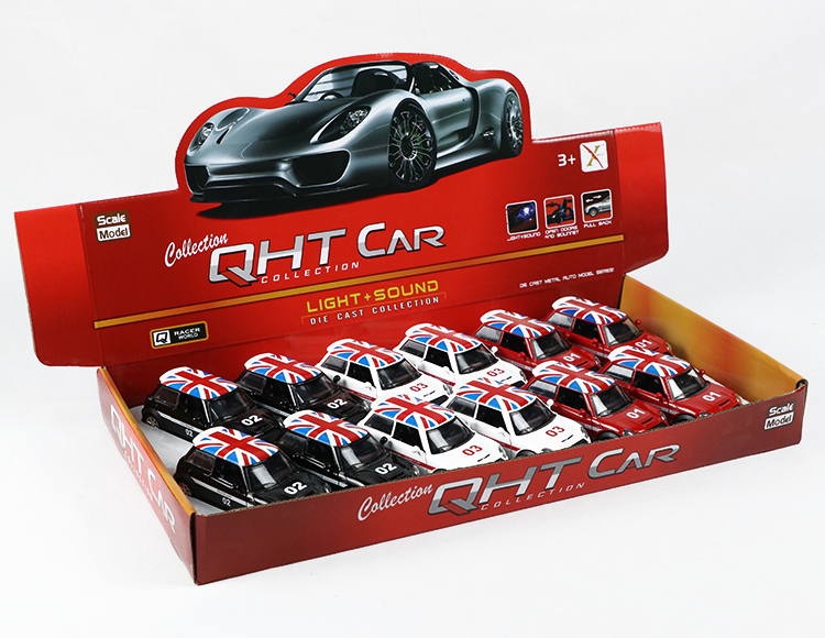 1:32合金回力GT迷你宝马消防车 XL80126-12FL