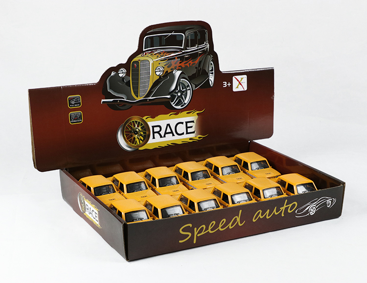 1:32合金回力老爷车拉达的士车 XL80128-12T(LADA)