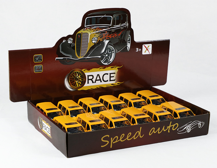 1:32合金回力老爷车商务车的士车 XL80128-12T