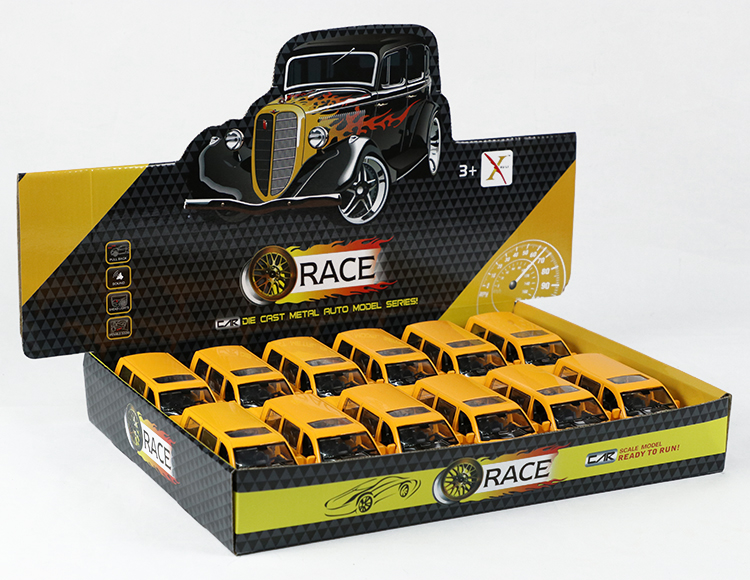 1:32合金回力商务车的士车 XL80128-12TL