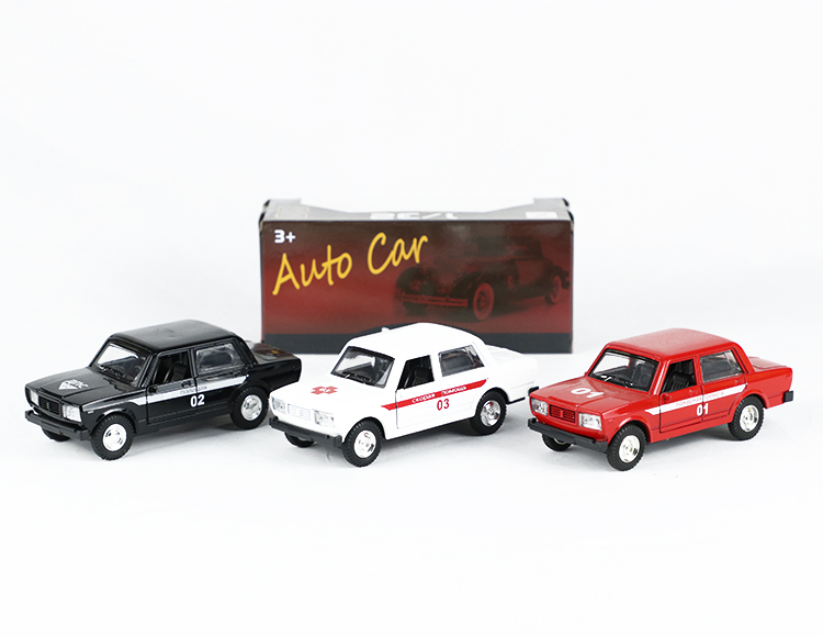 1:32合金回力老爷车拉达车 XL80128F(LADA)