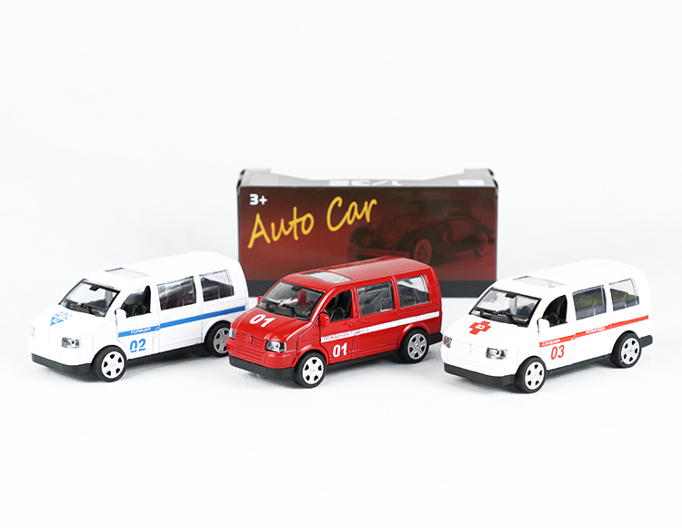 1:32合金回力商务消防车 XL80128F