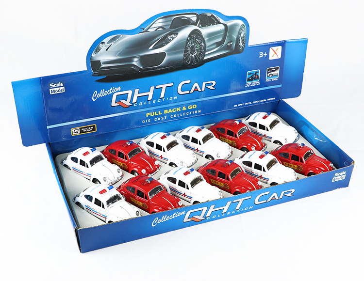 1:32合金回力老爷车消防车 XL80131-12F