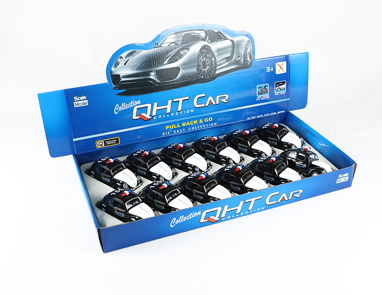 1:32合金回力老爷车警车 XL80131-12P