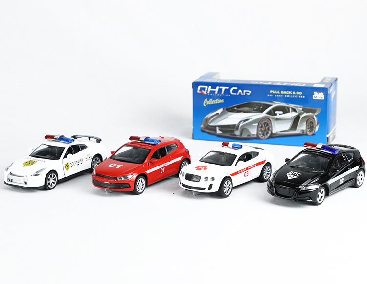 1:32大众尚酷，本田，宾利，日产合金回力俄文车，救护车 XL80134FF