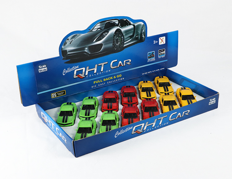 1:32大黄蜂合金回力跑车 XL80135-12