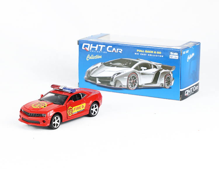 1:32大黄蜂合金回力消防车 XL80135F