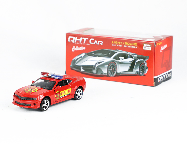 1:32大黄蜂合金回力消防车 XL80135FL