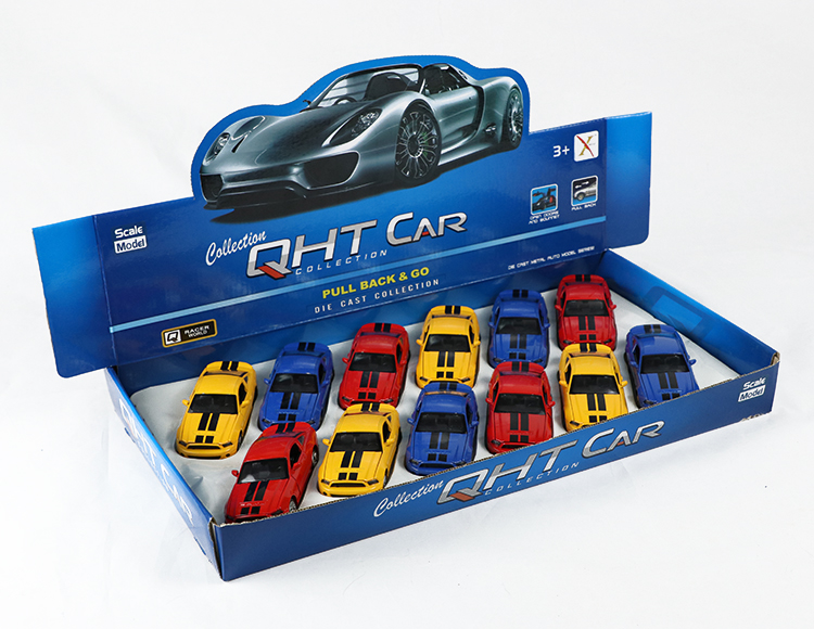 1:32野马合金回力跑车 XL80137-12