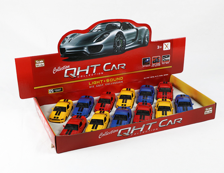 1:32野马合金回力跑车 XL80137-12L