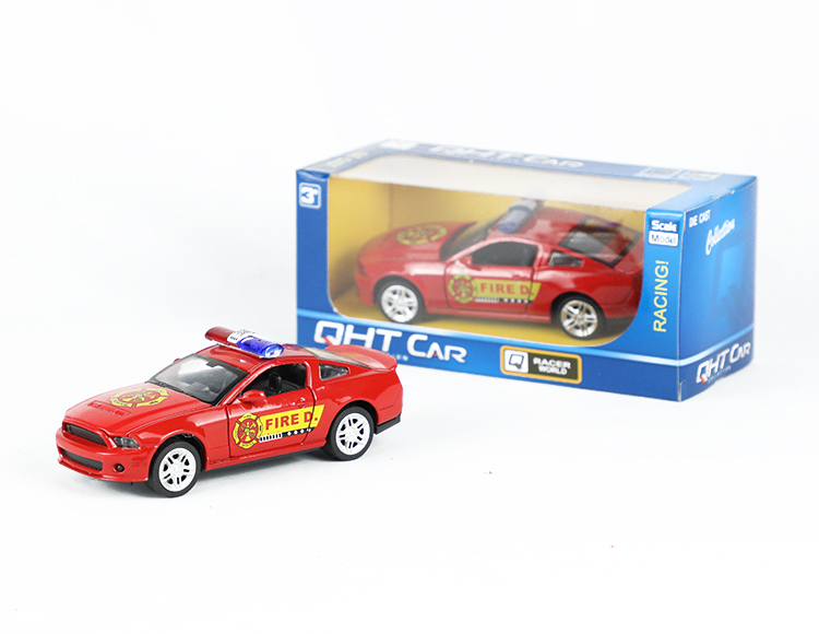 1:32野马合金回力消防车 XL80137F