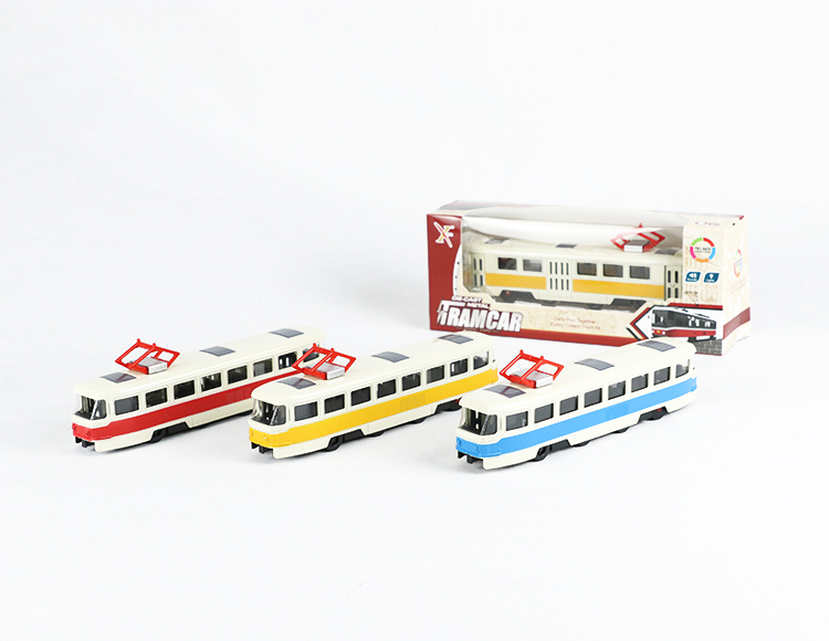 1:90合金巴士电车回力跑车 XL80188