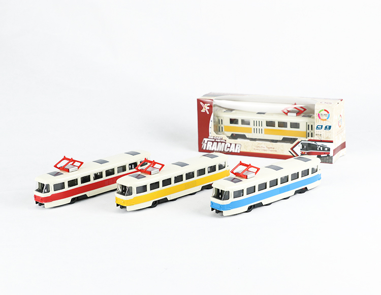 1:90合金巴士电车回力跑车 XL80188L