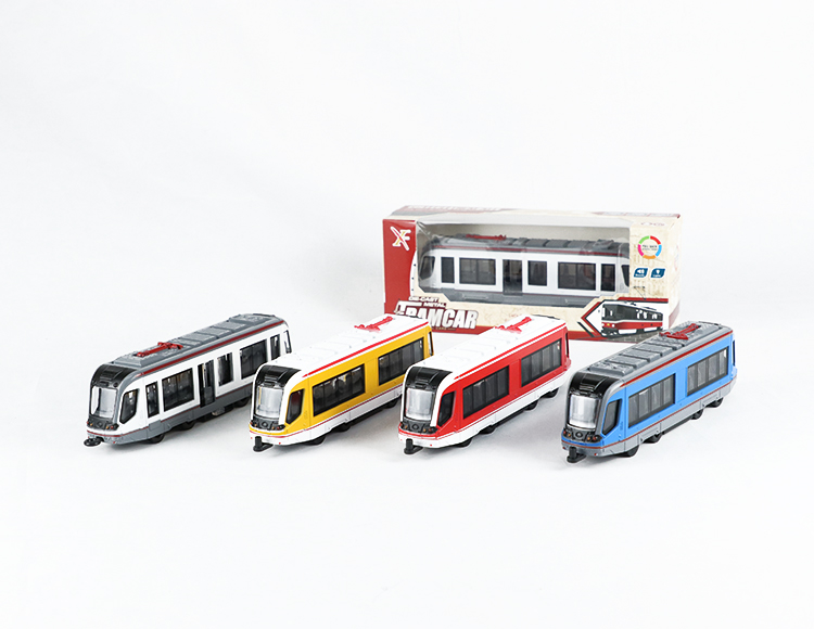 1:90合金瑞士双头地铁车回力 XL80190