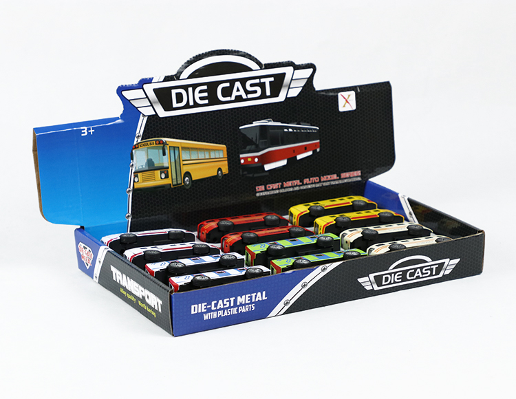 1:60合金小电车回力 XL80191-12