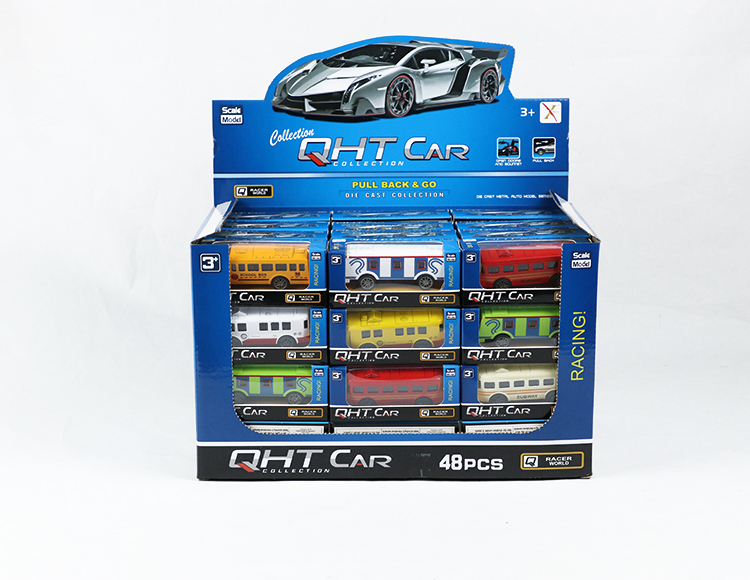 1:60合金小电车回力 XL80191-48