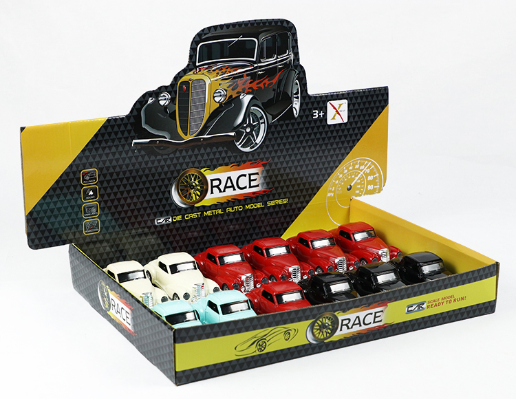 1:32合金回力老爷车福特皮卡跑车 XL806-12L