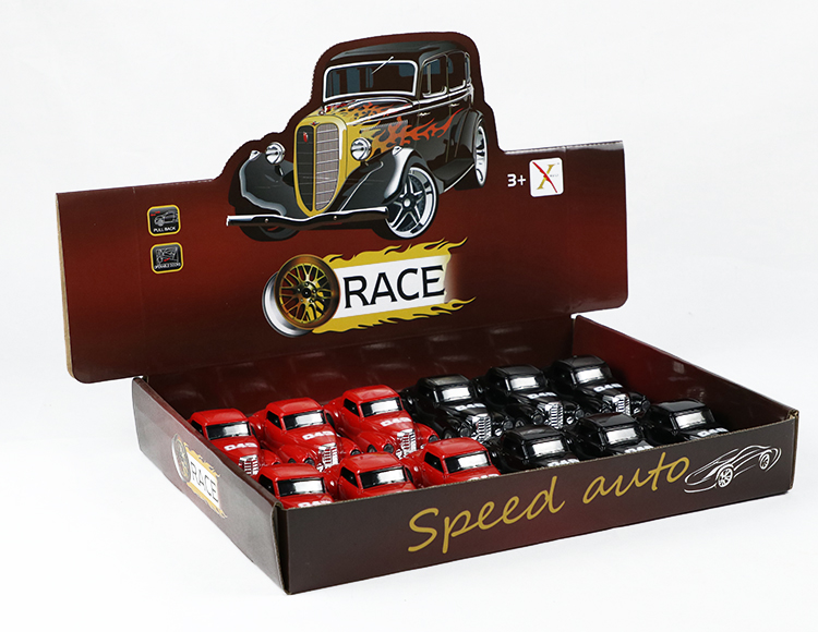 1:32合金回力老爷车警车 XL806-12P