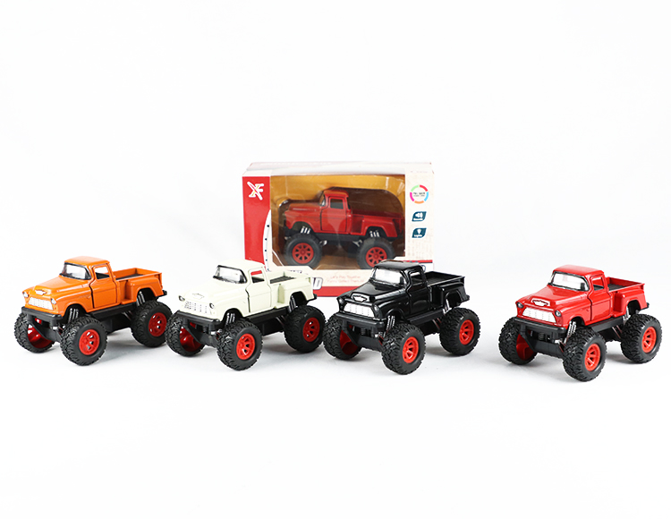 1:32福特皮卡合金回力大轮车 XL80788