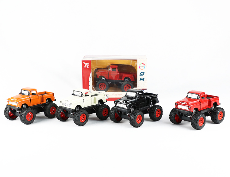 1:32福特皮卡合金回力大轮车 XL80788L