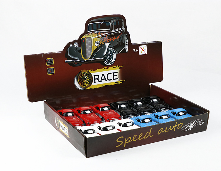 1:32合金回力老爷车雪佛兰跑车 XL809-12