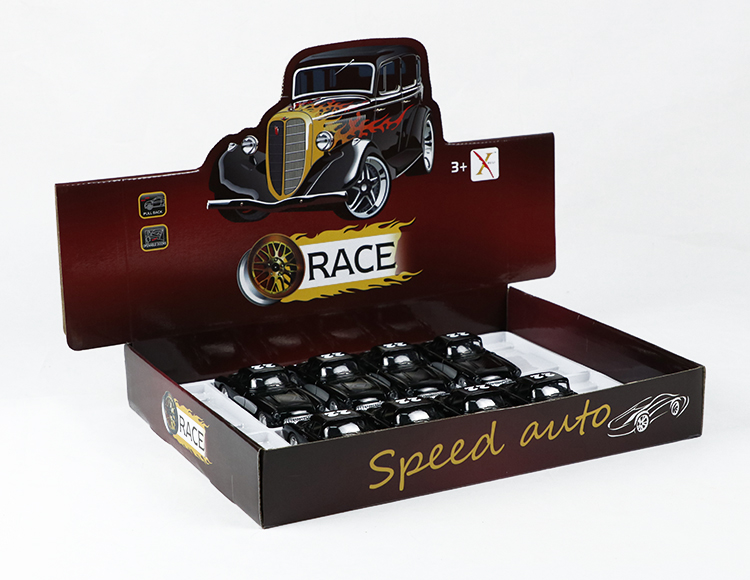 1:32合金回力老爷车雪佛兰警车 XL809-12P