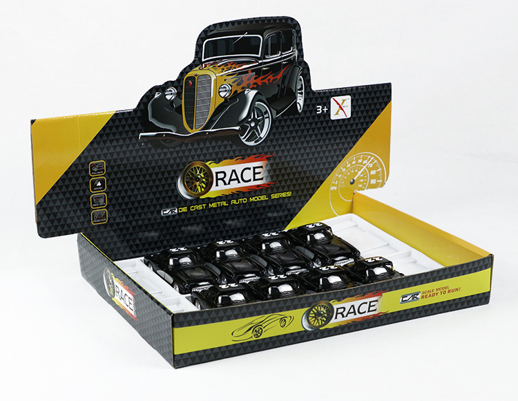 1:32合金回力老爷车雪佛兰警车 XL809-12PL