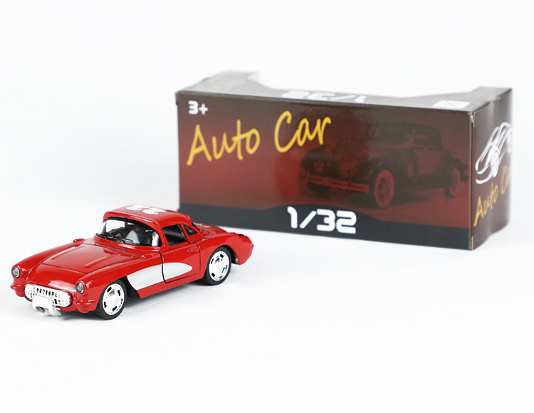 1:32合金回力老爷车雪佛兰消防车 XL809F