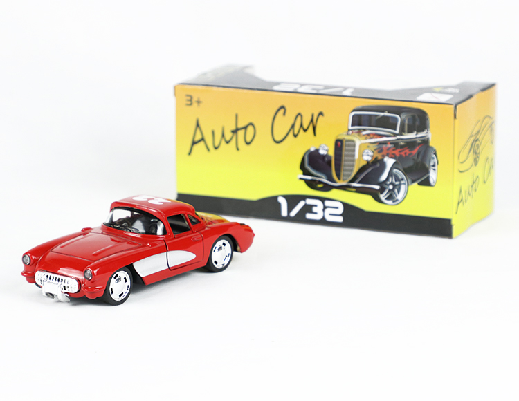 1:32合金回力老爷车雪佛兰消防车 XL809FL